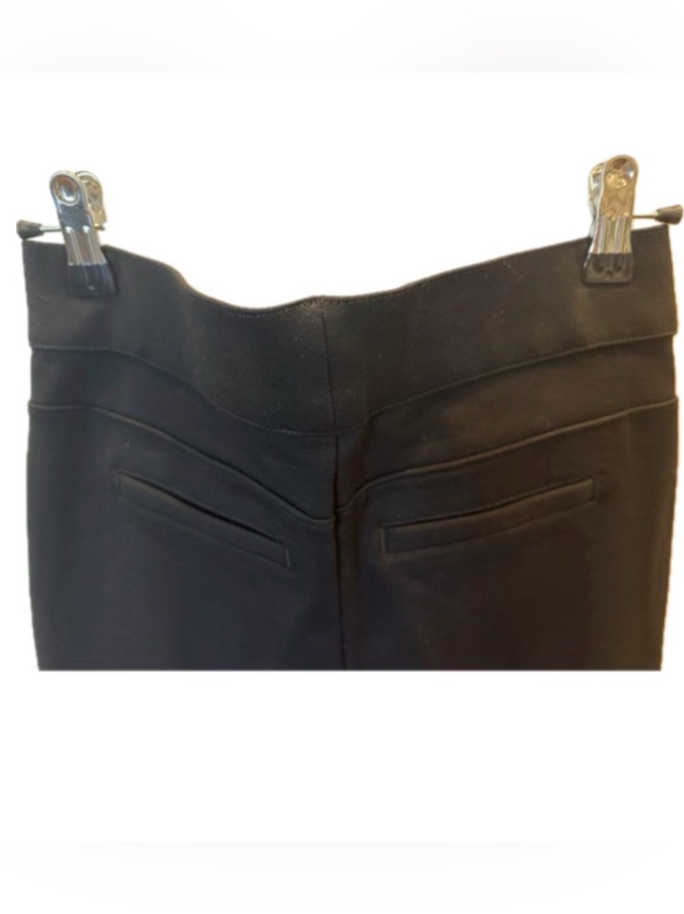 NYDJ Flare Pedal Pusher Pants - Black - Size XS - Picture 7 of 7
